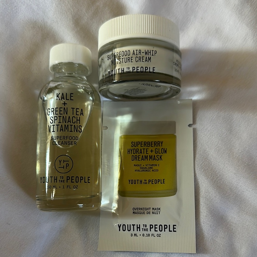 Skincare Set - Green and White